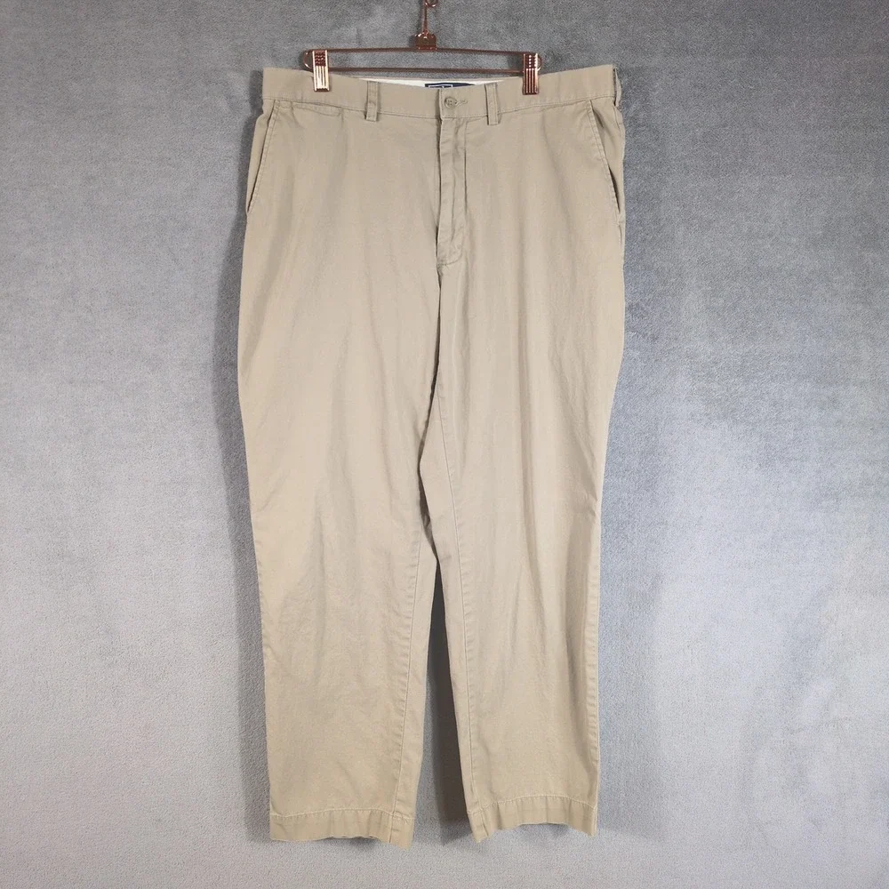 Polo Ralph Lauren Mens Prospect Pant Khaki Chinos 36x32 Tan Cotton Trousers